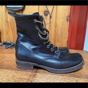 Frye Veronica Combat Boots